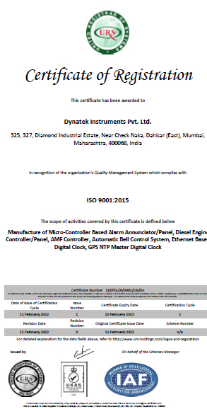 DYNATEK INSTRUMENTS PVT LTD