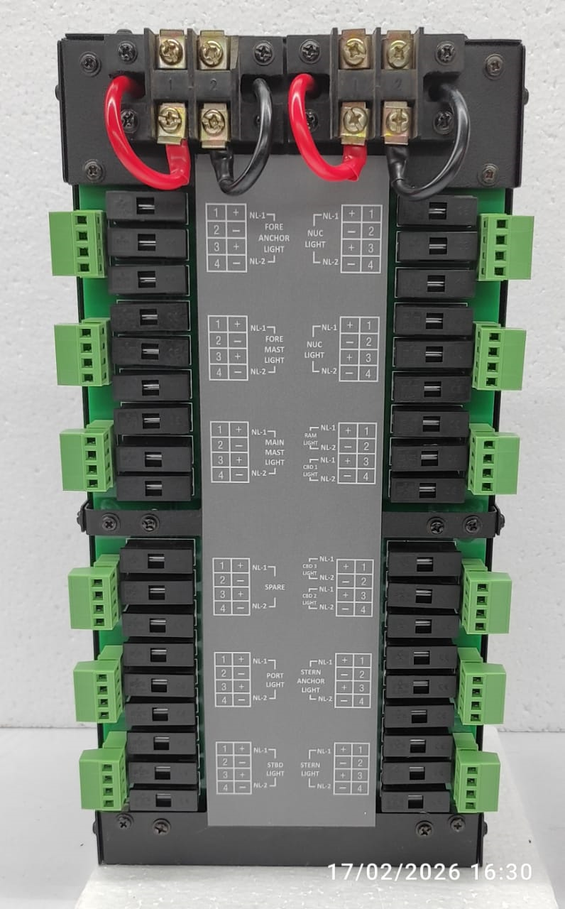Navigation Light Controller - Front Panel